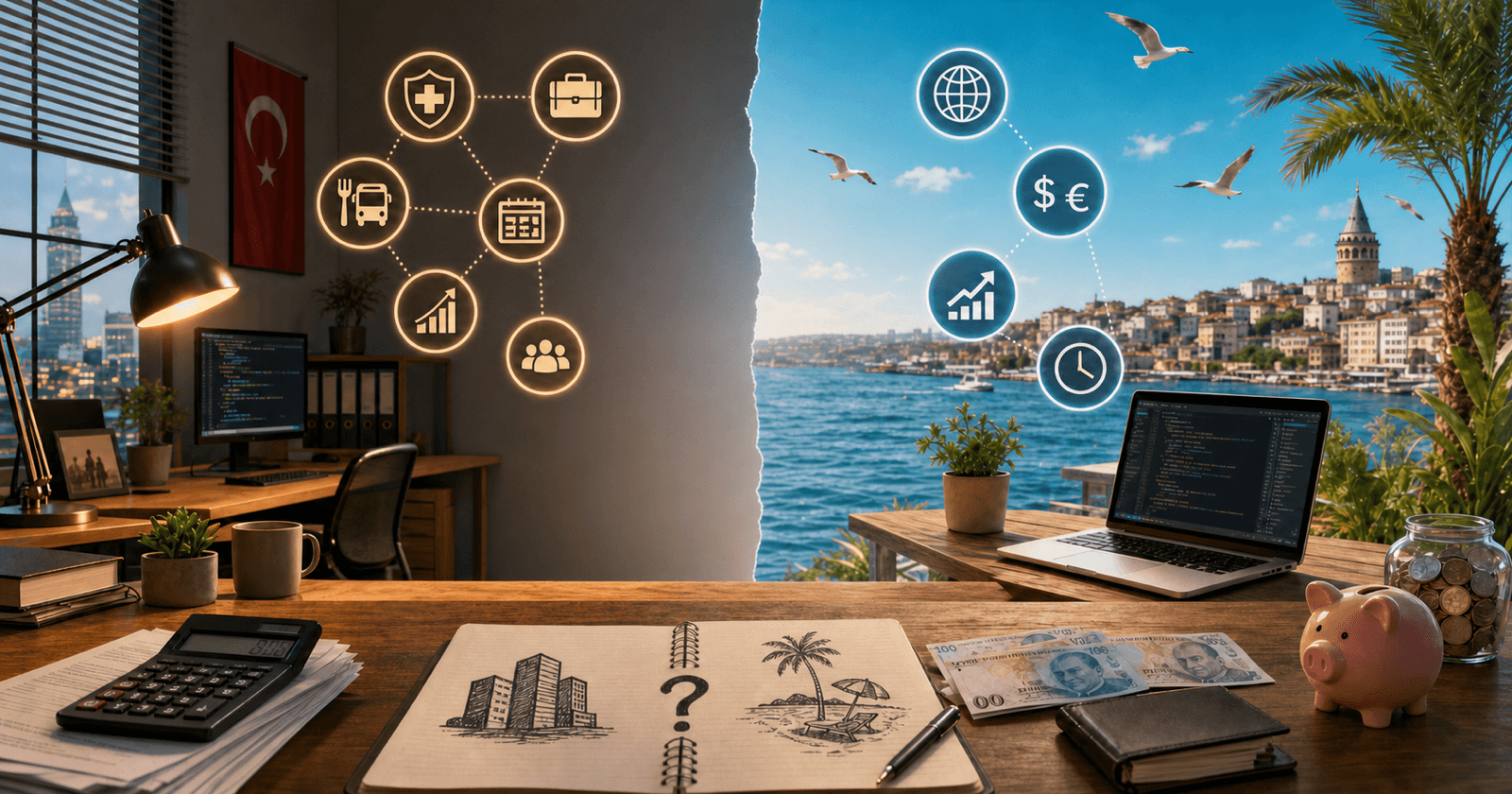 Freelance vs Full-Time? The Real Math for Türkiye