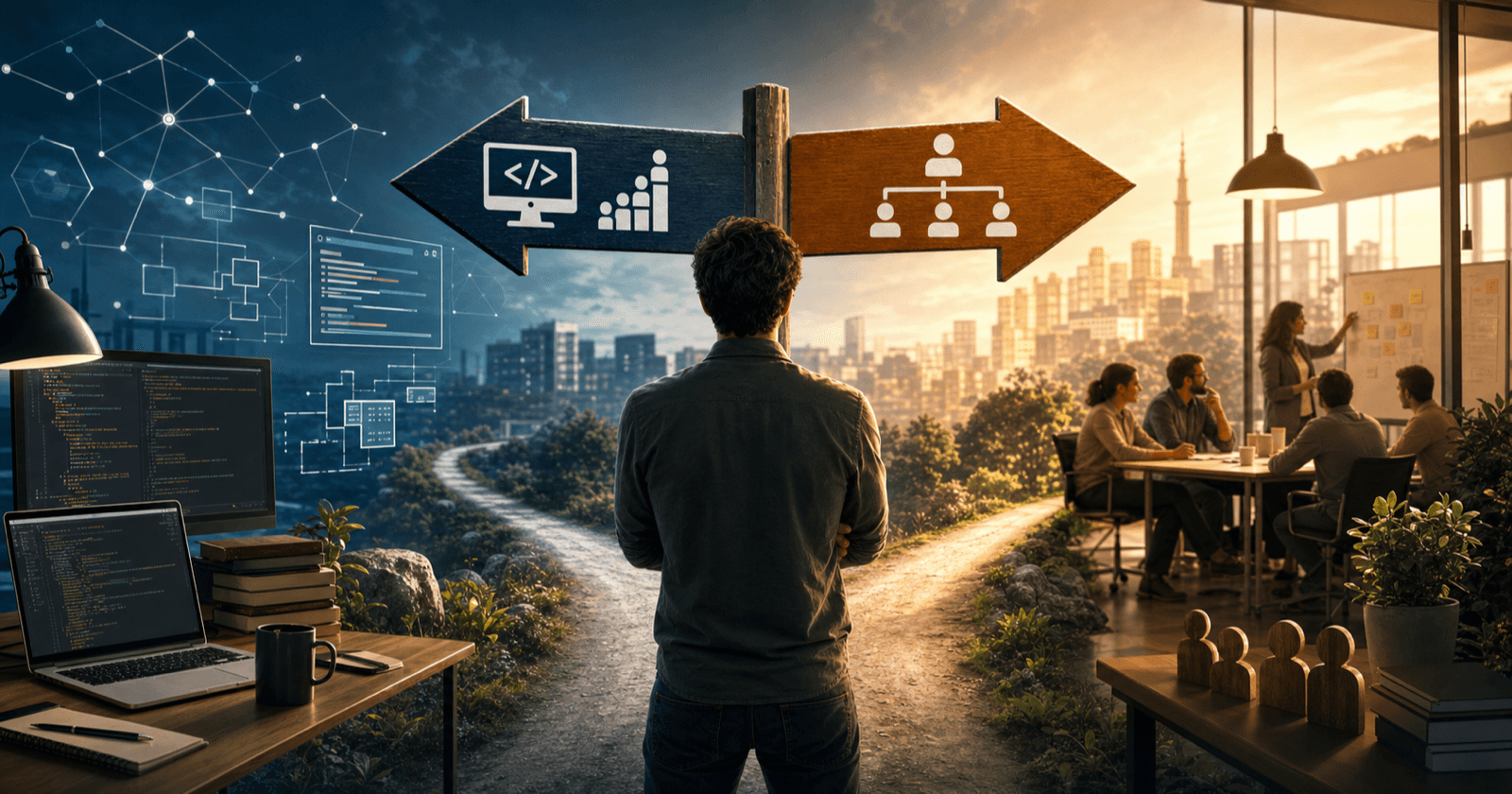 Senior to Staff and Principal - Technical Leadership vs Management