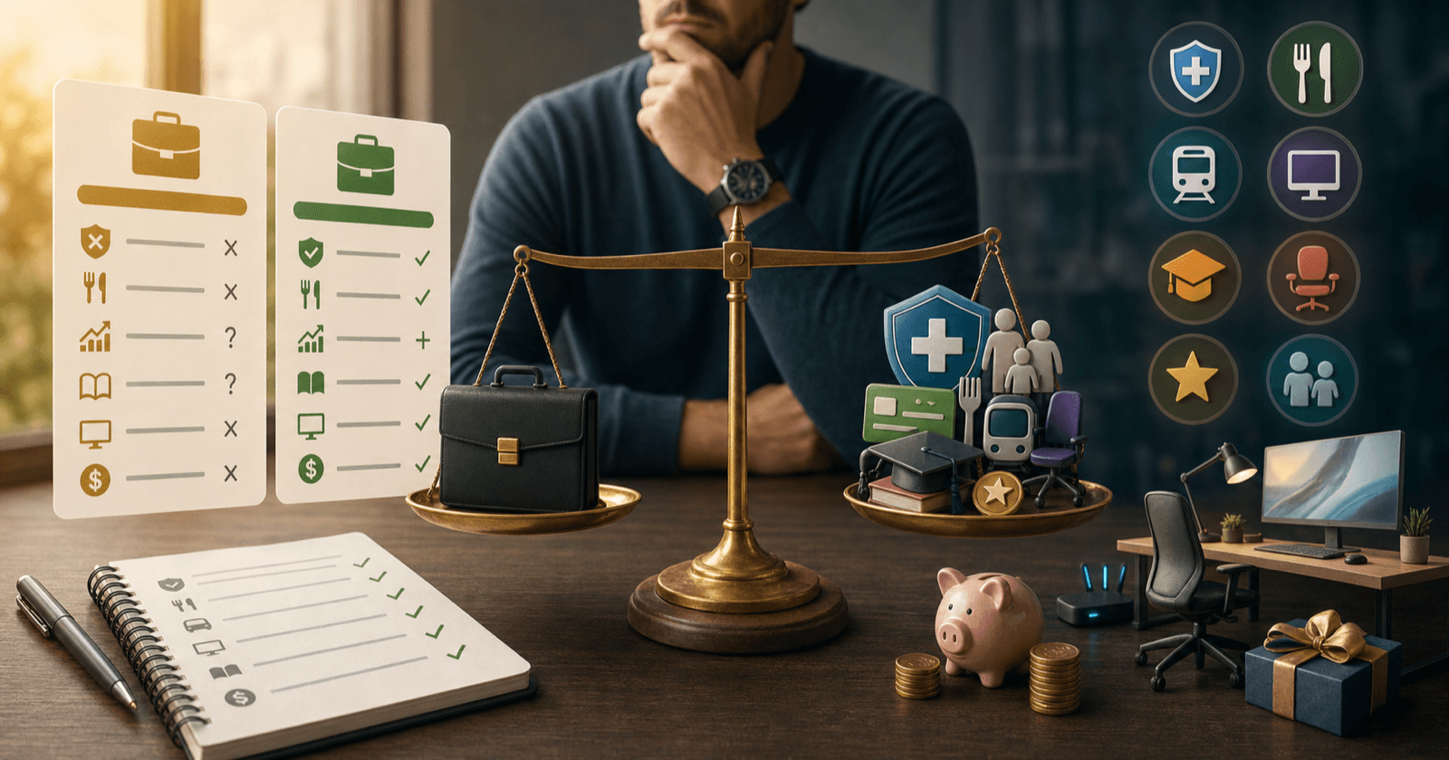 Don't Just Look at the Salary - How to Evaluate Total Compensation